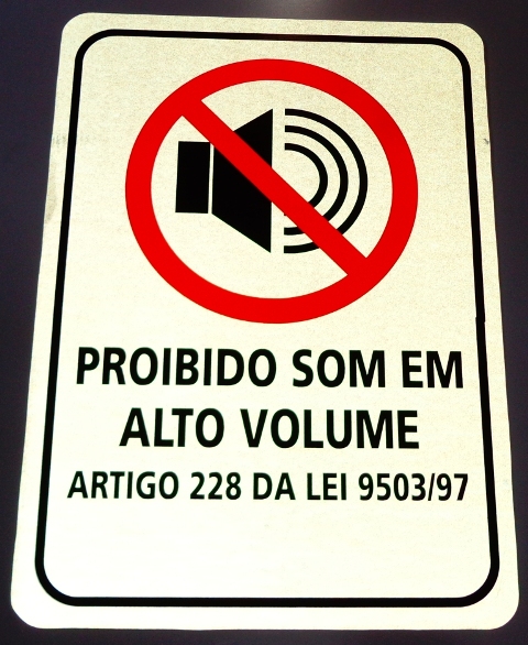 Placa de Regulamenta��o